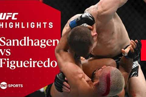 BRUTAL TKO 😮  Cory Sandhagen vs. Deiveson Figueiredo  UFC Fight Night Highlights
