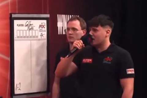 Opera Singer Ref Gets Cold Shoulder from Aspinall - Not for me, says Darts Star