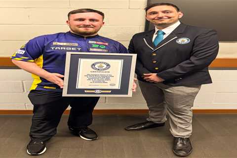 Luke Littler's Insane Triple Crown: 18-Year-Old Darts Phenom Adds World Records to His Trophy..