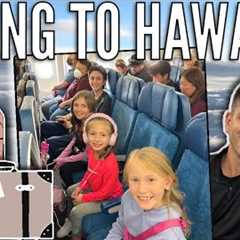 Flying Over the Ocean for 6 Hours to Hawaii for Spring Break!! | Packing for 5 Days in Hawaii