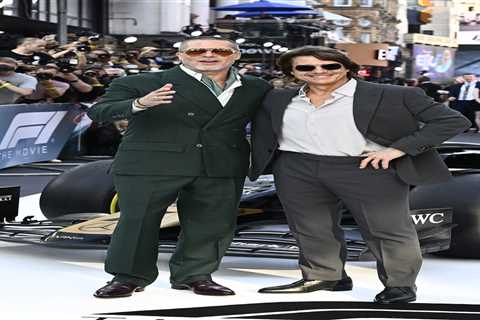 Tom Cruise Just Crashed the F1 Movie Premiere and I'm Still Processing What Happened