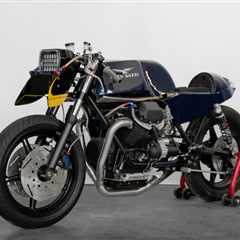 Hokuto: A kinetic Moto Guzzi SP3 1000 café racer from Monza