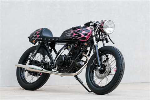 This Yamaha SR150 Café Racer by Mike’s Garage Oozes Hot Rod Style