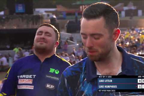 Watching Luke Littler and Luke Humphries Battle the Wind at Hyde Park Was Painful