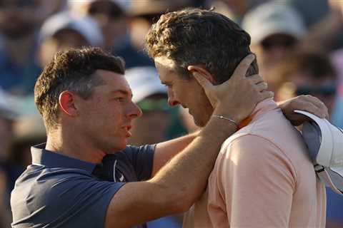 Rory McIlroy and Justin Rose bromance stronger than ever at The Open as they relive nerve-shredding ..