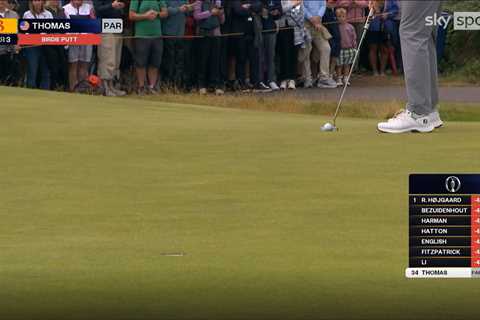 When Golf Magic Actually Fails: Watching Justin Thomas Try to Jedi Mind Trick His Ball at The Open