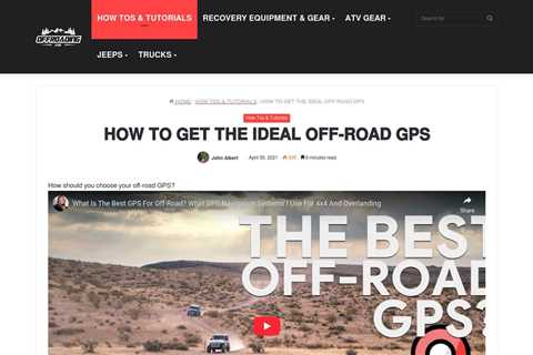 7 Best GPS for Off Roading Options in 2025