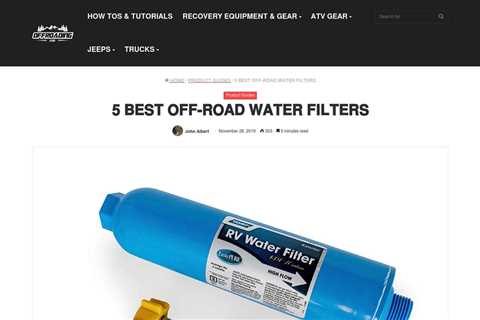 Top Portable Water Filter for Camping in 2025