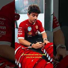 If Charles had his own F1 Movie… 🍿 #ScuderiaFerrari #F1Shorts
