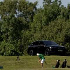 Premier League cult hero sinks incredible hole-in-one and bundles pals in celebration