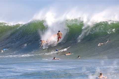 BIGGEST WAVES IN DECADES!! Ala Moana Bowls RAW FOOTAGE (South Shore, Oahu)