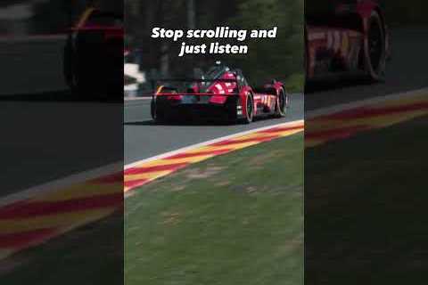 𝗦𝗧𝗢𝗣 ✋ and listen 🎧 #FerrariEndurance #FerrariHypercar #FerrariRaces