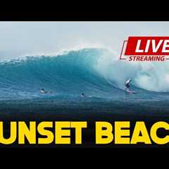 🔴 SUNSET BEACH 247 SURF STREAM