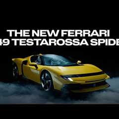 Be ready for the Ferrari 849 Testarossa Spider