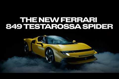 Be ready for the Ferrari 849 Testarossa Spider
