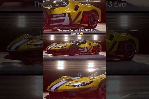 The next evolution 😍 #Ferrari296GT3Evo #FerrariEndurance #FerrariRaces