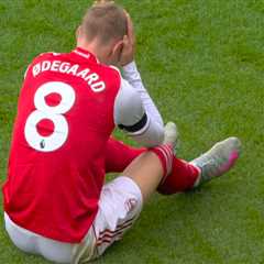 Arsenal Confirm Odegaard MCL Injury but Rice Fit