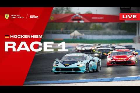 Live Ferrari Challenge Europe - Hockenheim, Race 1