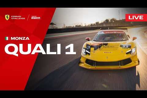 LIVE Ferrari Challenge Europe - Monza, Qualifying 1