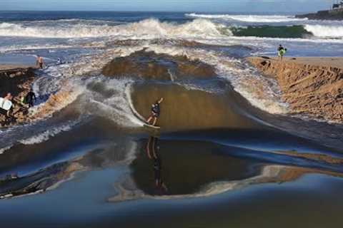 XL WAIMEA RIVER BREAK - GLASSY PSYCHO JELLO WAVES!