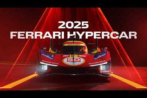 FIRST LOOK: The 2025 Ferrari 499P Hypercar | The journey starts here