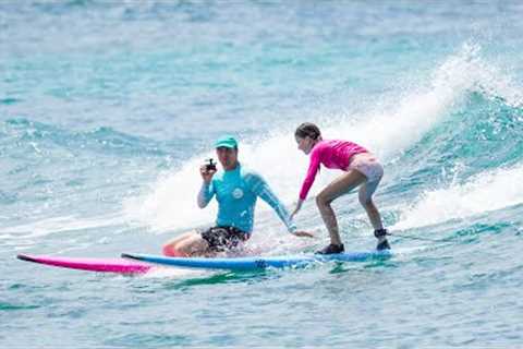 Learning how to surf with Jamie O’Brien at Turtle Bay