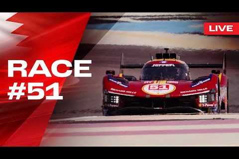 LIVE WEC SEASON FINALE Onboard car #51 for 8 Hours of Bahrain | Ferrari Hypercar