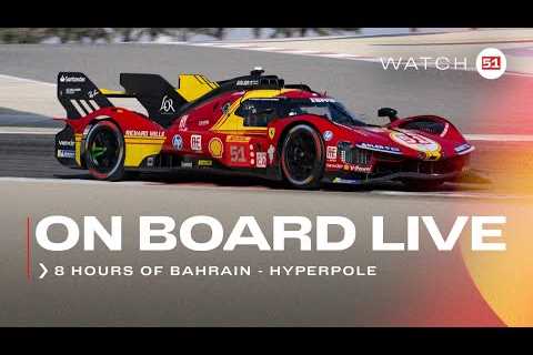 Onboard car #51 for QUALI at 8H of Bahrain | Ferrari Hypercar