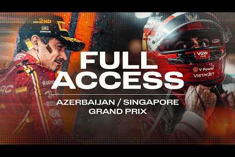 SF Full Access - 2024 Singapore and Azerbaijan GP | Double header on the streets