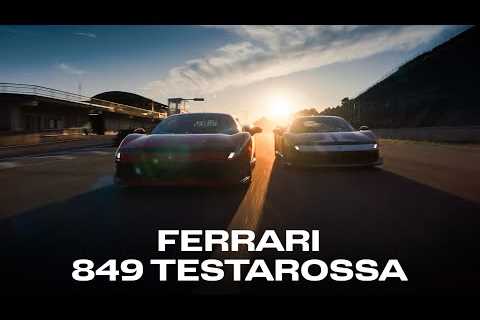 Feel the drive of the Ferrari 849 Testarossa and its Assetto Fiorano