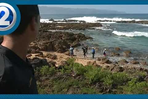 First responders urge beachgoers to heed warnings as largest swell of winter season coming this week