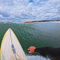 TORQUAY POINT VLOG - *RAW POV SURFING*