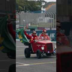 Definitely one of the funniest drivers’ parades of the year 😂🇧🇷 #F1Shorts #F1