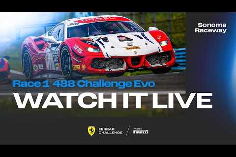 Ferrari Challenge North America - Sonoma, Race 1 - 488 Challenge Evo