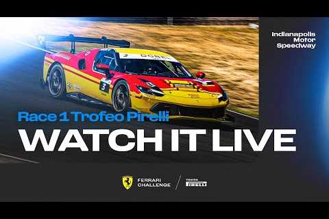 Ferrari Challenge North America - Indianapolis, Race 1- Trofeo Pirelli