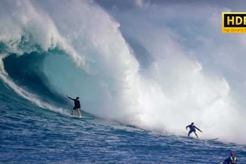 Surfing Big Waves at Waimea Bay (November 30, 2025)  8K HDR