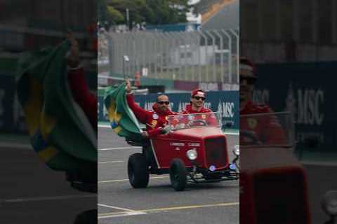 Definitely one of the funniest drivers’ parades of the year 😂🇧🇷 #F1Shorts #F1