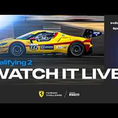 Ferrari Challenge North America - Indianapolis, Qualifying 2