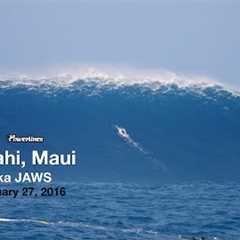 On This Day - Pe''ahi: JAWS, Maui Jan. 27, 2016 Big Wave Session #maui #peahi #powerlinesproductions