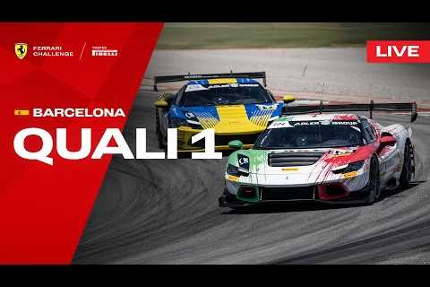 LIVE Ferrari Challenge Europe - Barcelona, Qualifying 1