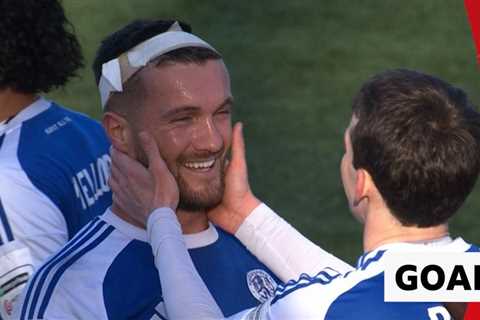 Dawson Headers Macclesfield Ahead Against Crystal Palace