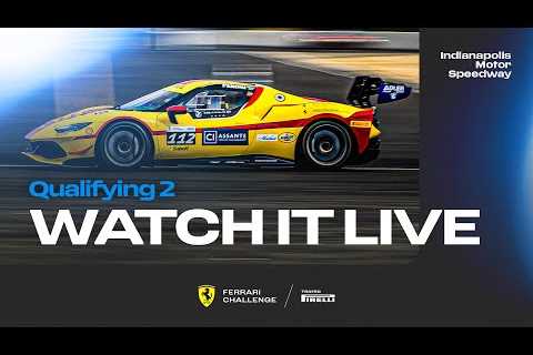 Ferrari Challenge North America - Indianapolis, Qualifying 2