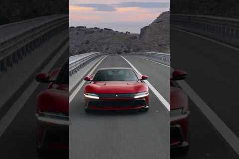 Hear the V12 sing as the #Ferrari12Cilindri takes the scene. #DrivingFerrari #Croatia #Ferrari