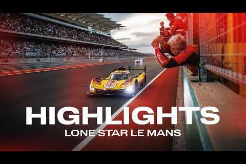 A WIN and a Podium in Texas | #WEC Lone Star Le Mans Highlights