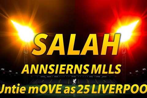 Salah considering MLS move as Liverpool contract expires